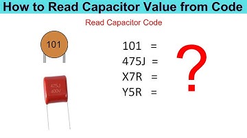 Read Capacitor Value from Code