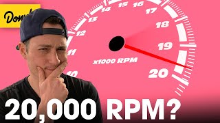 Why It's Almost Impossible For An Engine To Rev Over 20,000 RPM