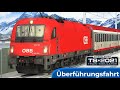 BRENNERBAHN | Leerzug Überführung - ÖBB 1216 Taurus | TRAIN SIMULATOR 2021 | Taurus 3 – ES64U4 3DZUG