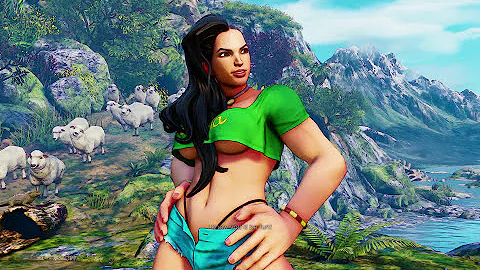 Street Fighter V - Laura Character Story Full Sequence All Cutscenes (Sean) Fights (Ryu, Zangief)