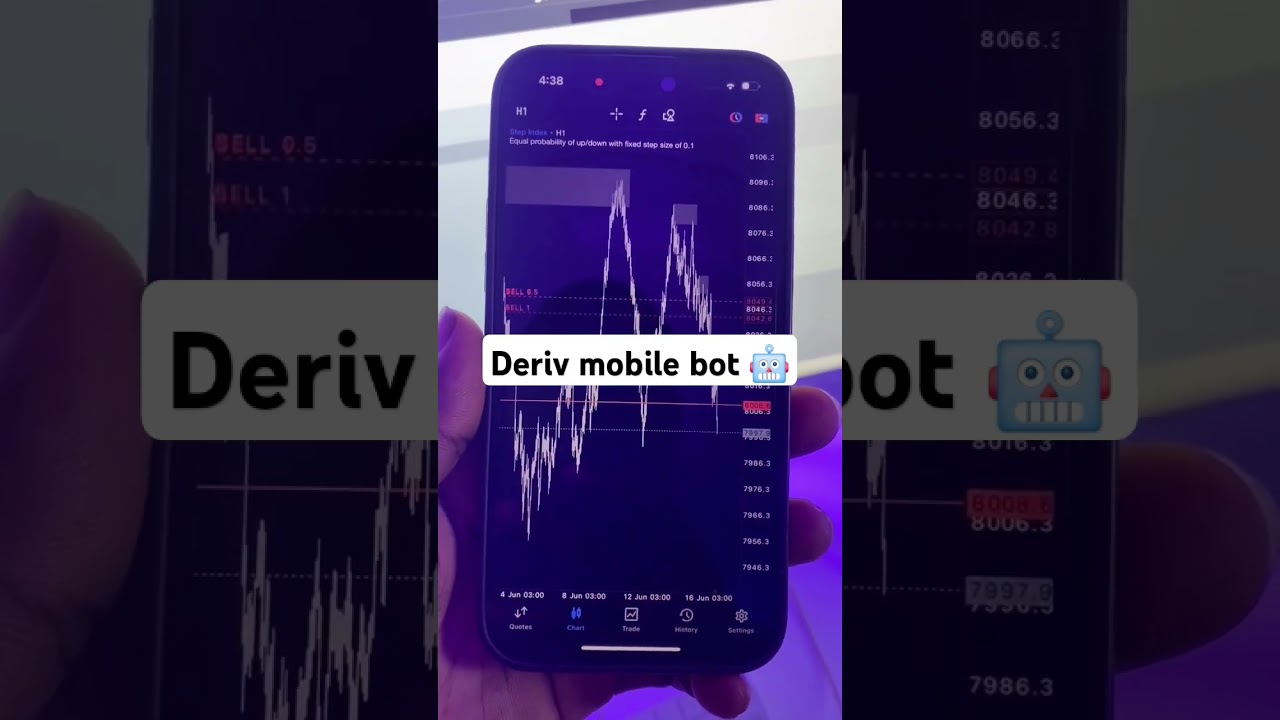 Deriv mobile bot 🤖 