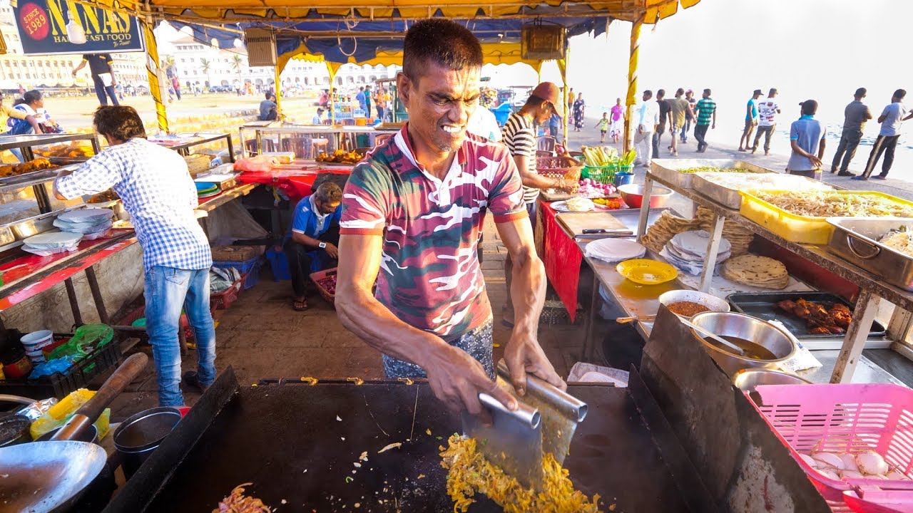 Street Food in Sri Lanka - ULTIMATE FOOD TOUR - Egg Hoppers + Kottu Roti in Colombo, Sri Lanka! | Mark Wiens