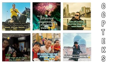 Kumpulan CCP Teks Saaih Halilintar⚡keren abizz🔥