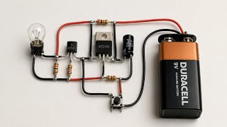 Singel push onoff circuit try this|this is beginner friendly circuit @Electronic.32 #diy 