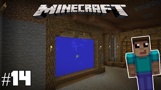 Map Wall Complete - Minecraft Survival Island Timelapse S7E14