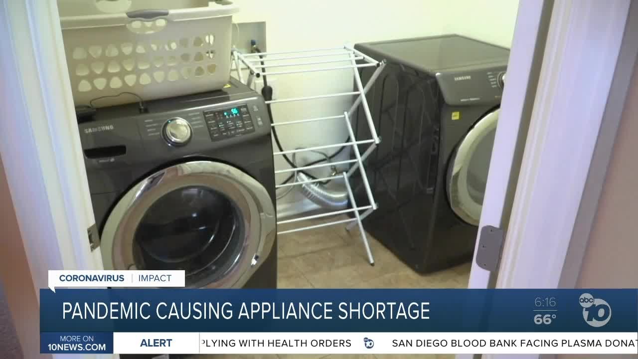 Pandemic leads to shortage in appliances YouTube