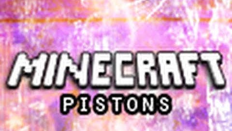 Minecraft Mods: Pistons (Piston Mod Demonstration)