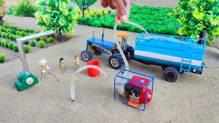 mini diesel engine water pump tractor | diy mini tractor | @MiniCreative1  | keepvilla screenshot 5