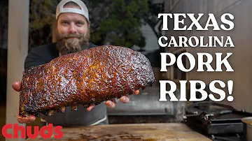 Texas Carolina BBQ Ribs! | Chuds BBQ