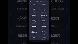 how to import fonts on alight motion || font zip file ko import kese kare alight motion #a5reditz