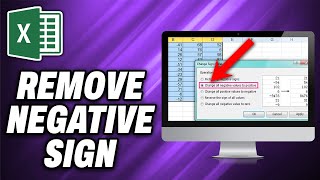 Celebrity How To Remove NEGATIVE SIGN in Excel Net Worth