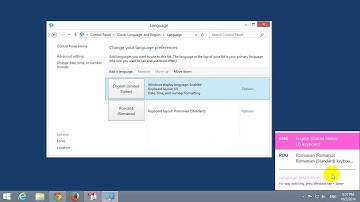 How to Type in Different Languages in Windows 8.1 (Language Bar)