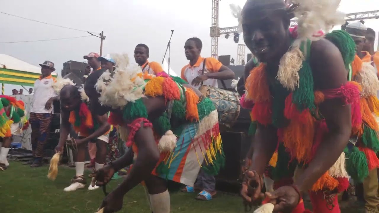 By @innoprod Prestation des Sôla de la Kozah à Aného 🇹🇬 #tradition #patrimoine