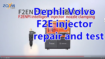 How to repair and test Delphi F2E EUI Diesel Injector