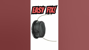 RE STRING DEWALT WEED TRIMMER! #diysity
