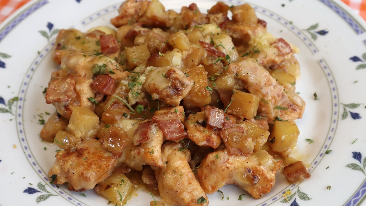 PECHUGA DE POLLO EN SALSA: El truco para que queden SÚPER JUGOSAS