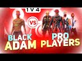 Overpower Adam 😂 Vs Pro Players || Free Fire 1 Vs 4 Insane Battle by DJ Adam - Garena Free Fire