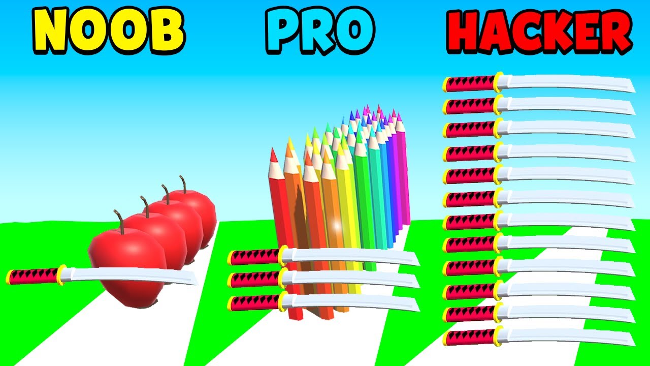 NOOB vs PRO vs HACKER - Flying Cut