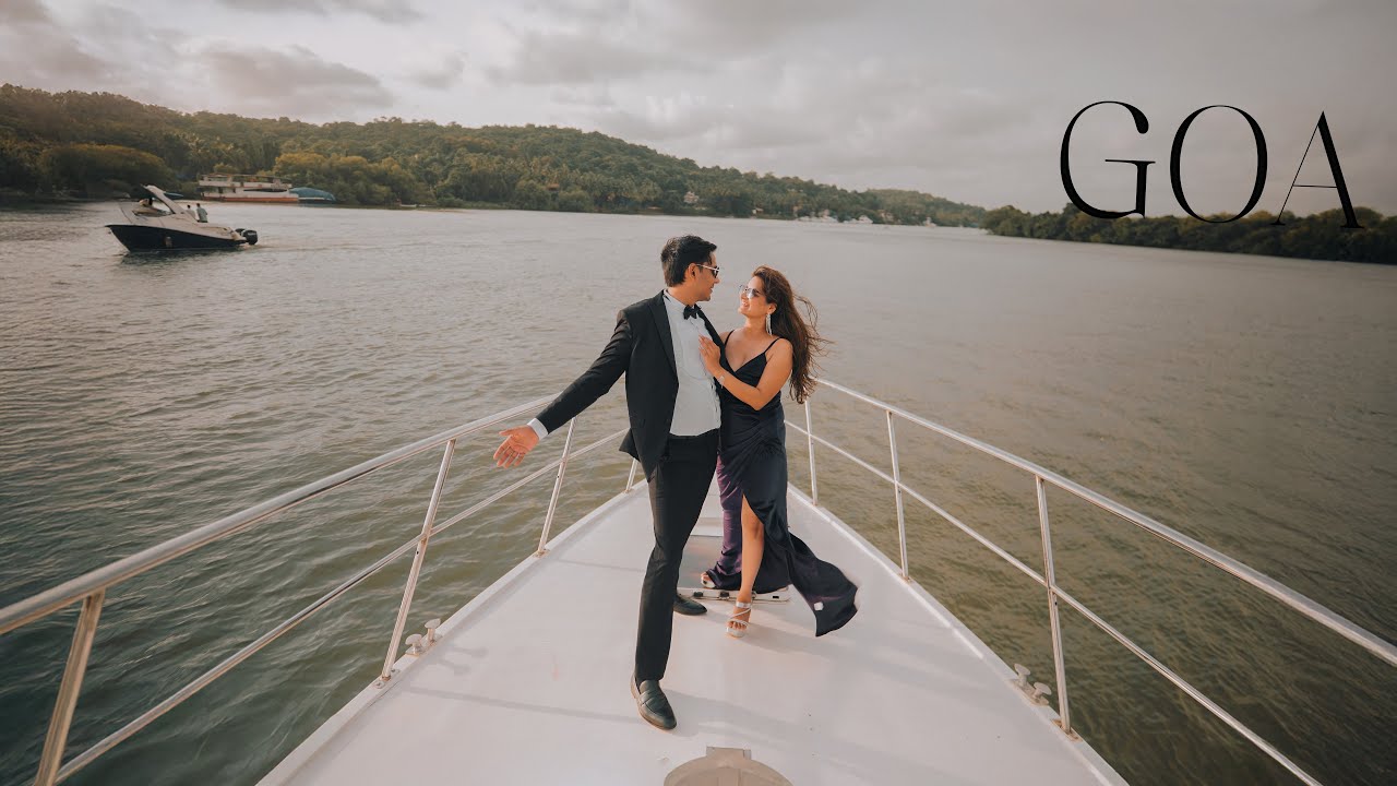 BEST PRE WEDDING SHOOT IN GOA 2024 | NIKUNJ & NEHA | 4k | SAGAR PHOTOGRAPHY | NORTH & SOUTH GOA