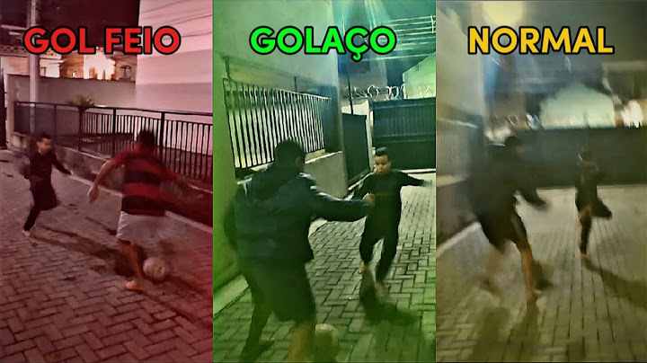 Gol feio, gol normal e GOLAÇO!!!