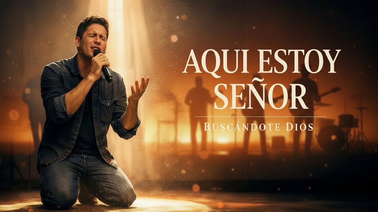 AQUÍ ESTOY, SEÑOR 🙏✨ – Alabanza Cristiana para Buscar a Dios ✝️🕊️ | Canción que Llega al Alma 🤍🔥