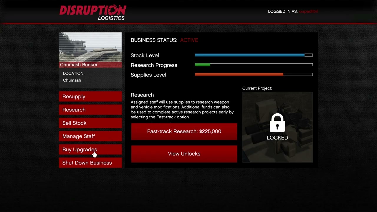 how to start and complete you research fast in Grand Theft Auto 5 online  (explosive rounds here)