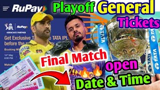 IPL24 FINAL Match Tickets Booking.Qualifier 1&2,Eliminator & Final Tickets Book Now on Paytm insider