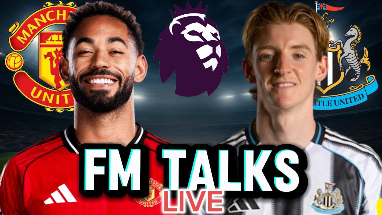 MANCHESTER UNITED VS NEWCASTLE UNITED LIVE PREMIER LEAGUE WATCHALONG!!