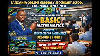 SESSION 00 | GENERAL INTRODUCTION OF NUMBERS | NUMBERS | MATHEMATICS | SIR OLENJOLAI