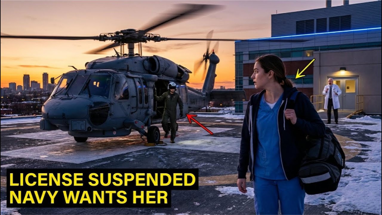 Director Suspended Her License… Then the Navy Sent a Helicopter for Her