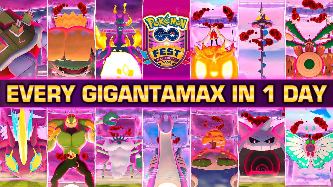 Battling EVERY GIGANTAMAX Pokémon in 1 Day