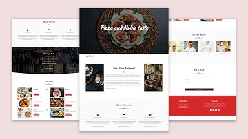 Complete Responsive Food/Restaurant Website For Beginners | HTML, CSS & jQuery
