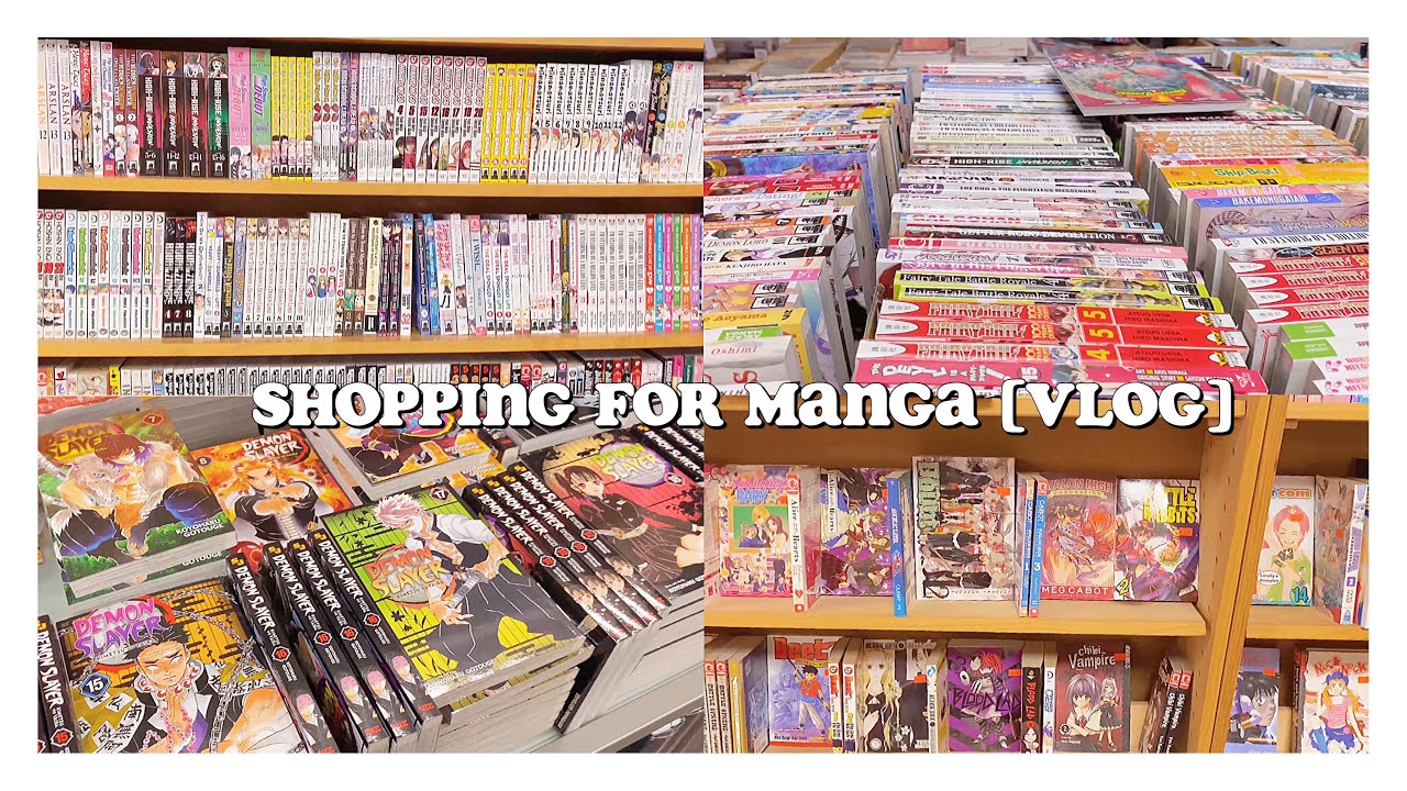 ♬♩♪♩ Shopping For Manga [VLOG] ♩♪♩♬