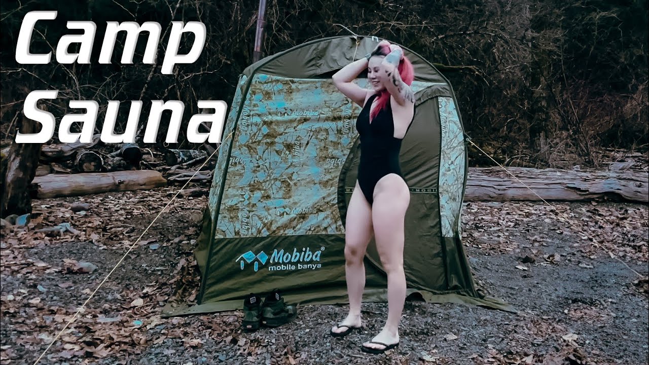 Last Trip Before I Leave Canada... Outdoor sauna and cold dip