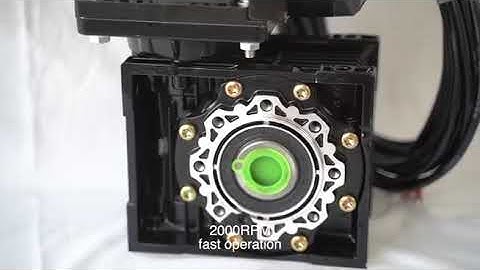 High Speed Door Servo Motor & Controller