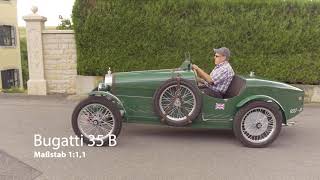 Handmade Cyclecar/ Homemade Cycle Kart/ Bugatti 35 B/ Oldtimer/ Electric Car