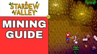 Famous Stardew Valley Mining Guide - For Beginners Wealth