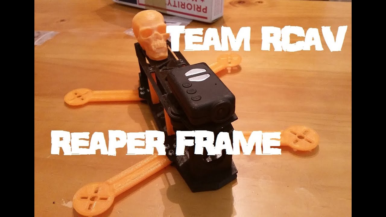 Team RCAV Reaper Frame Build Video #1 * Multi-Rotor FPV 250 Mini Frame *