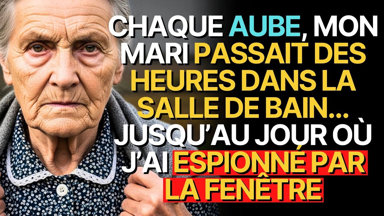 CHAQUE AUBE, MON MARI PASSAIT DES HEURES DANS LA SALLE DE BAIN… JUSQU’AU JOUR OÙ J’AI ESPIONNÉ...