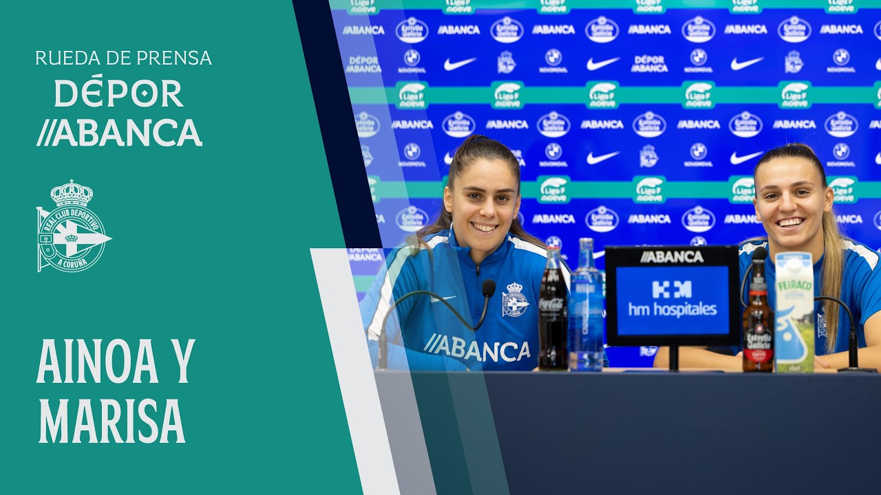 Rueda de prensa de Ainoa y Marisa