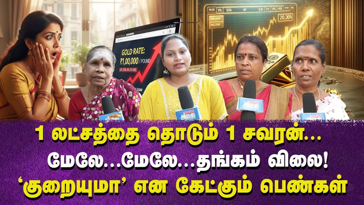 Gold Rate Public Review Tamil | 1 லட்சத்தை தொடும் 1 சவரன்.. | Gold Price Today in Chennai | Silver