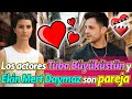 Los actores Tuba Büyüküstün y Ekin Mert Daymaz son pareja