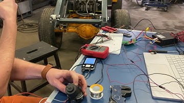 Danfoss PVG32 electronic actuator testing part 2