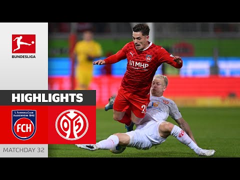 Heidenheim 1.FC Mainz Goals And Highlights