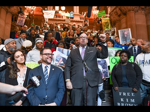 NYS Senate Press Conference on Mass Incarceration - 01/14/2020