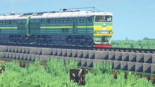 Minecraft Alex's Railroad | Feat. Immersive Railroading