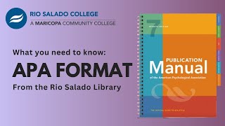 APA Basics