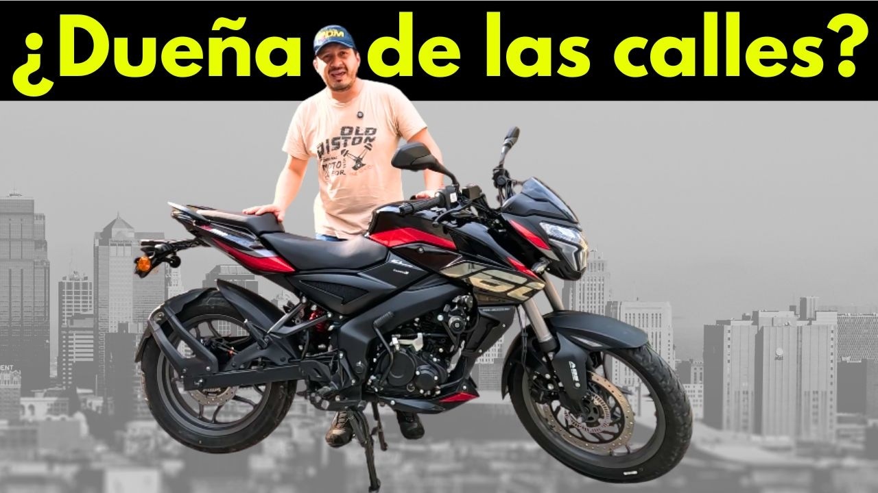 Inicio 37 Esta moto dice ser la dueña de las calles, Bajaj Pulsar NS 160 FI ABS