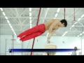 런던올림픽 -  러시아 체조선수들의 연습 삼매경
