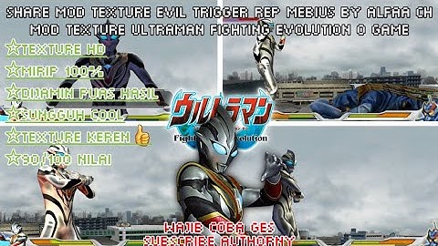 EVIL TRIGGER |MOD TEXTURE ULTRAMAN FIGHTING EVOLUTION 0|‼️
